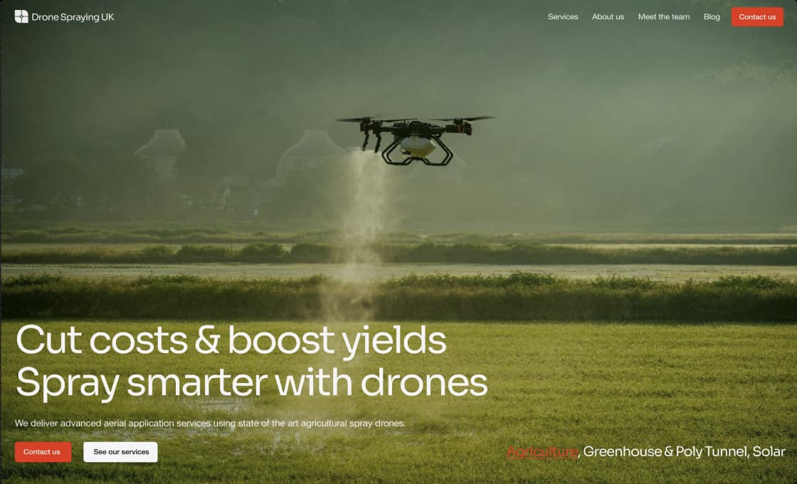 Drone Spraying UK